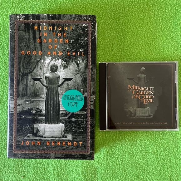 Midnight In The Garden Of Good And Evil Soundtrack Accents | Autographed First Edition Midnight In The Garden Of Good And
